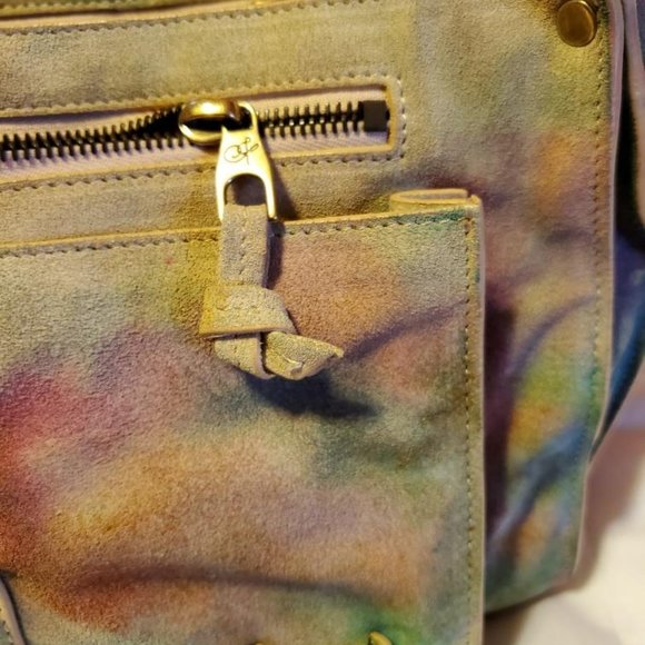 Proenza Schouler PS1 bag suede rainbow red pink green blue yellow orange purple - Picture 12 of 14